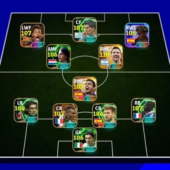 [BUNJANG] eFootball Team Power 3305 Account / Efootball 팀전력 3305