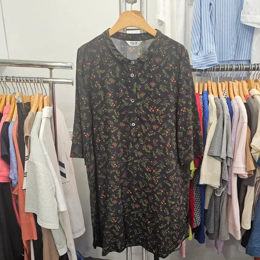 [BUNJANG] Sandeulbaram Punggi In-yeon Dress (Size 66) / sale!! 산들바람 풍기인견 원피스(66)
