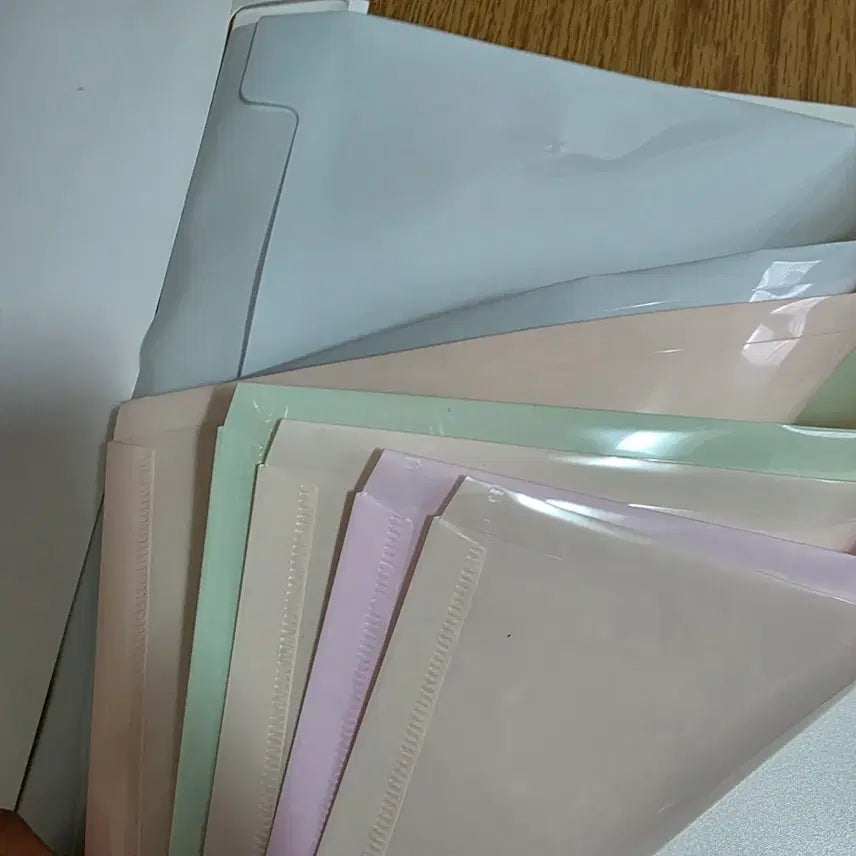 [BUNJANG] Pastel Sliding File / 파스텔 슬라이딩파일 파일