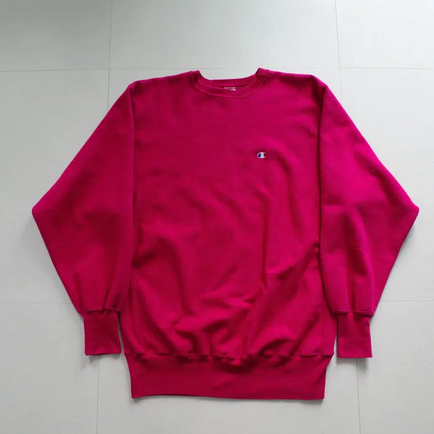 [BUNJANG] 90s Champion Reverse Weave Magenta XXL / 90s MADE IN USA 챔피온 리버스위브 레어 마젠타  XXL