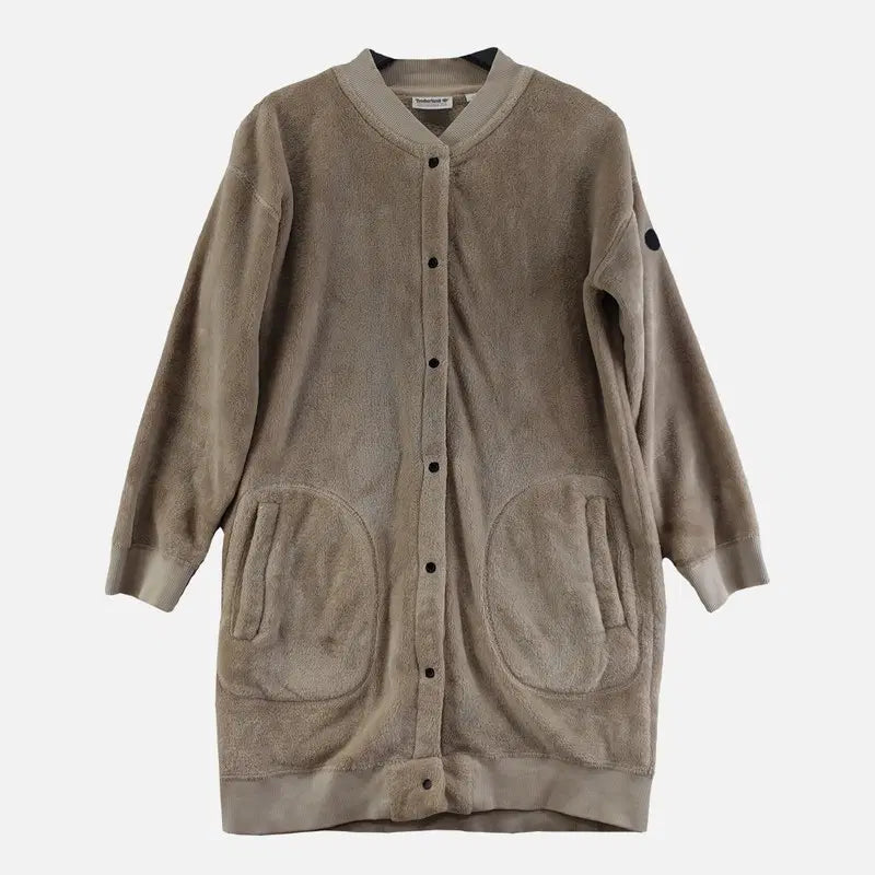 [BUNJANG] Timberland Beige Long Fleece S / 팀버랜드 베이지 여자 롱 후리스 S O0529