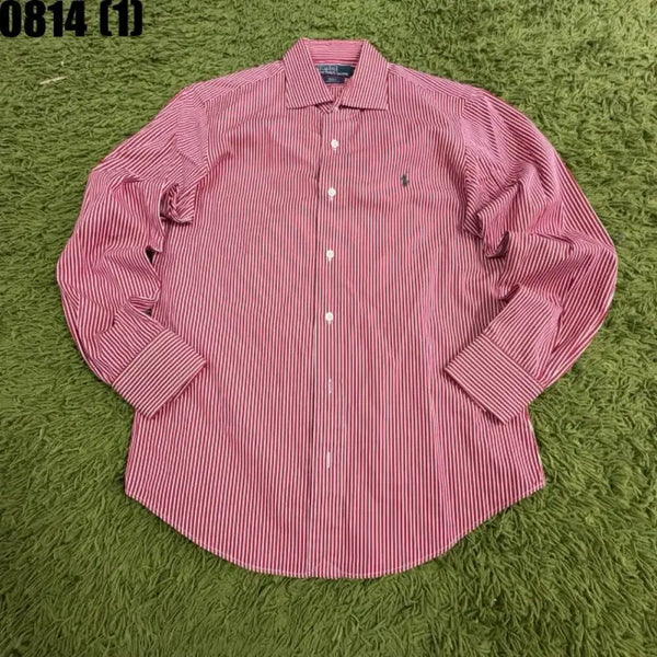 [BUNJANG] Polo Ralph Lauren Striped Men's Shirt / 폴로 랄프로렌 스트라이프 셔츠 남성 셔츠