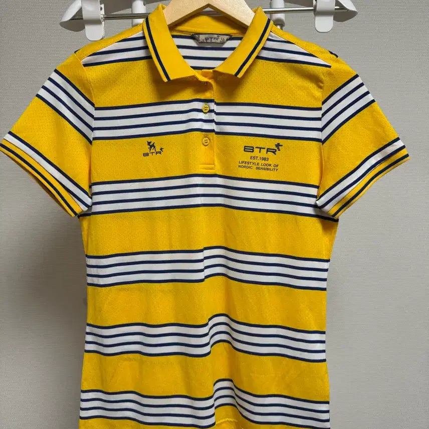 [BUNJANG] BTR Golf Wear Women's Short Sleeve Polo Shirt Size 95 / BTR 골프웨어 여성 반팔 카라티 95사이즈