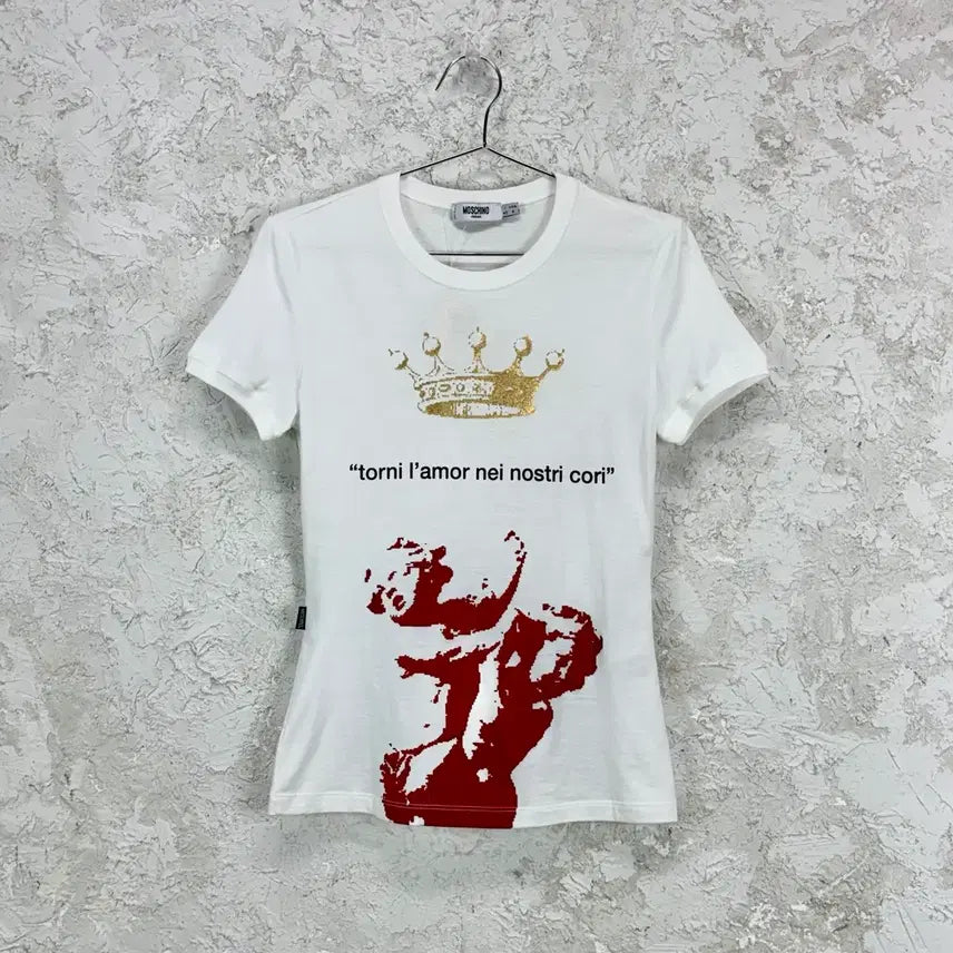 [BUNJANG] Moschino Made in Italy T-Shirt / 모스키노