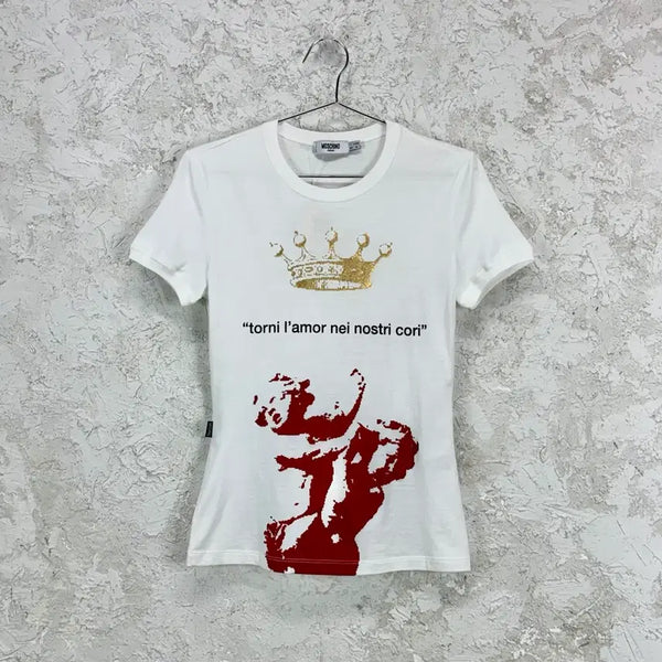 [BUNJANG] Moschino Made in Italy T-Shirt / 모스키노