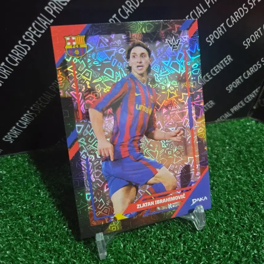 [BUNJANG] Zlatan Ibrahimović 26 Barcelona Parallel Soccer Card / 26타카 바르셀로나 즐라탄 이브라히모비치 페러렐 축구카드