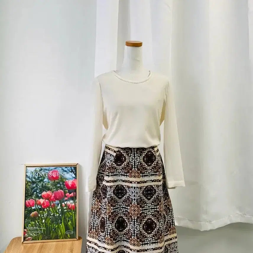[BUNJANG] IT MICHAA Blouse Ethnic Dress / 잇미샤 블라우스 에스닉 원피스 S