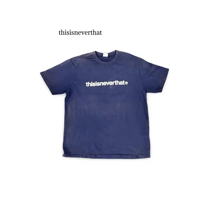 [BUNJANG] Thisisneverthat Short Sleeve T-Shirt / (105) 디스이즈네버댓 반팔