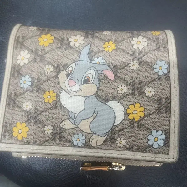 [BUNJANG] Hazzys Disney Bambi Rabbit Wallet / 헤지스 디즈니 밤비 토끼 지갑
