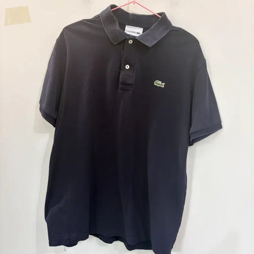 [BUNJANG] Lacoste Navy Collar T-shirt / 라코스테 카라티 네이비