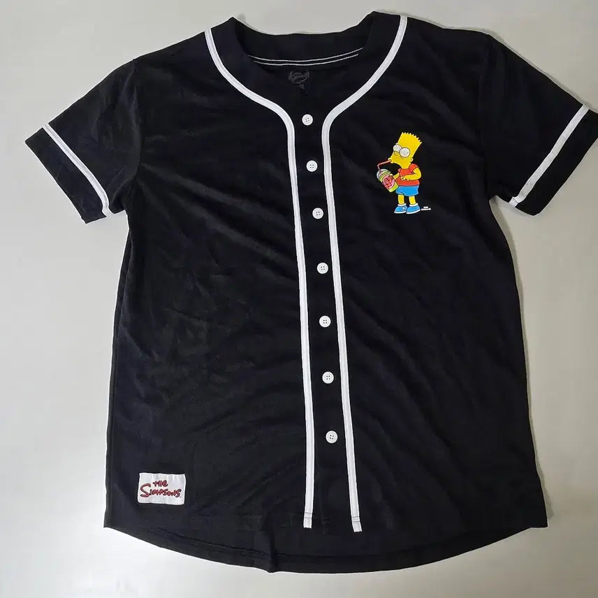 [BUNJANG] The Simpsons Bart Baseball Jersey / 심슨 바트 반팔 야구 져지