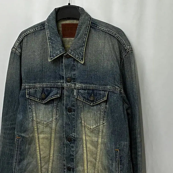 [BUNJANG] EDWIN Japan Washed Denim Trucker Jacket XL / EDWIN Japan 워시드 데님 트러커 자켓 XL