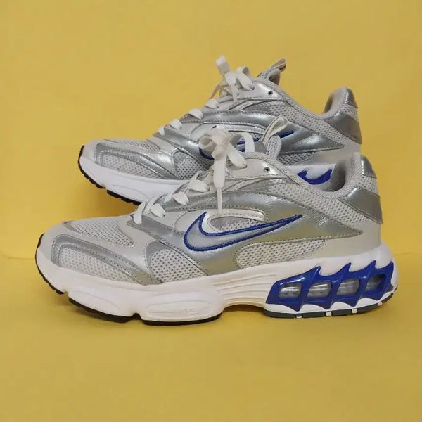 [BUNJANG] Nike Women's Zoom Air Fire Running Shoes Metallic Silver Blue (250) / 여성 나이키 운동화 (250)