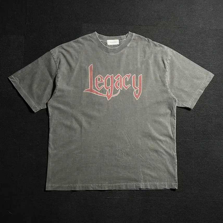 [BUNJANG] Vintage Legacy Pigment T-Shirt / 빈티지 레거시 피그먼트 반팔티셔츠