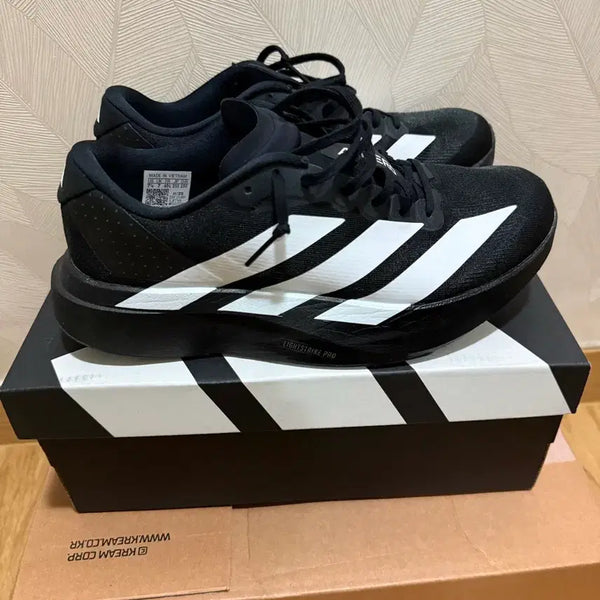 [BUNJANG] Adidas Evo SL Black/White Running Shoes / 아디다스 에보sl