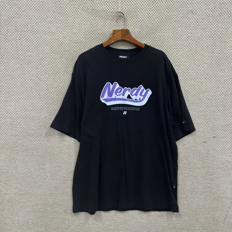 [BUNJANG] Nerdy Short-Sleeve T-Shirt L / 널디 반팔티 L H02159
