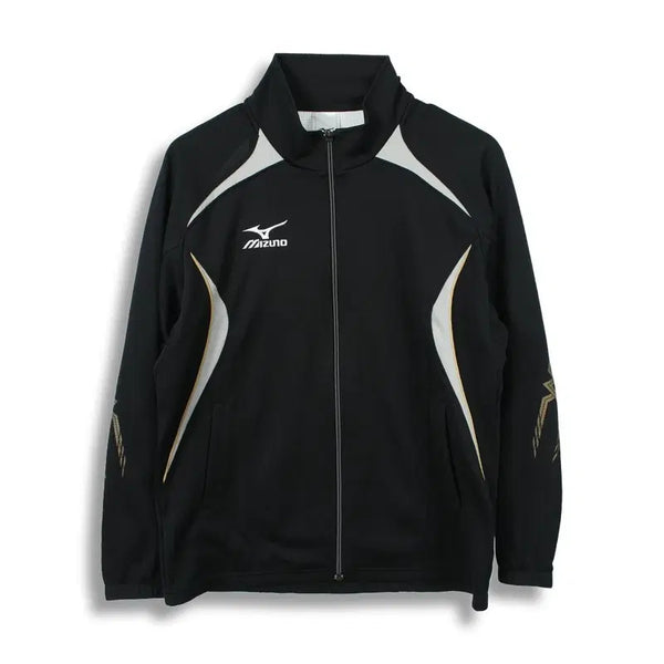 [BUNJANG] Mizuno Men's Zip-Up Windbreaker Jacket with Embroidered Logo / 미즈노 (MEN - M) 폴리 자수 로고 집업 바람막이