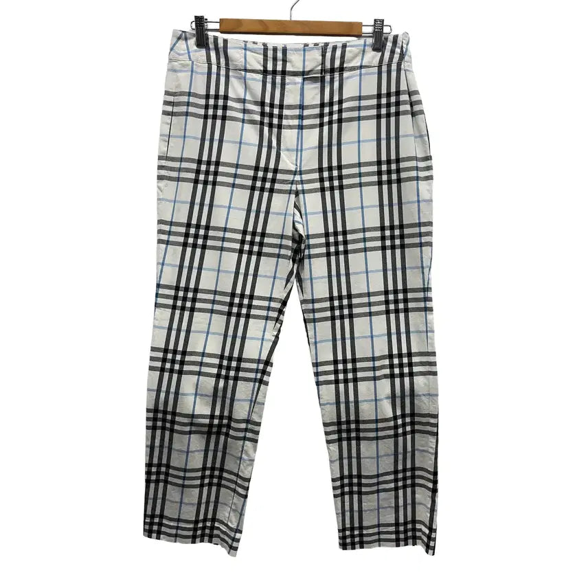 [BUNJANG] Burberry London Women's Check Trousers UK 12 / [UK12] 버버리 런던 여성 체크 팬츠