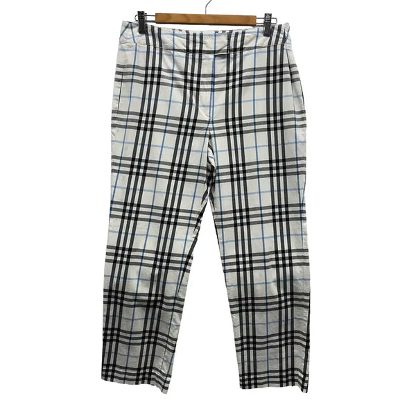 [BUNJANG] Burberry London Women's Check Trousers UK 12 / [UK12] 버버리 런던 여성 체크 팬츠
