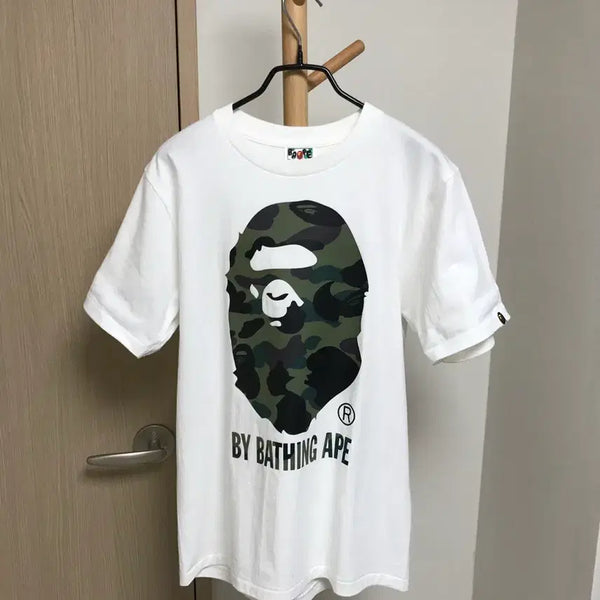 [BUNJANG] BAPE Camo Short Sleeve T-Shirt (Size S) / 베이프 카모 반팔 Tshirt  (S size)