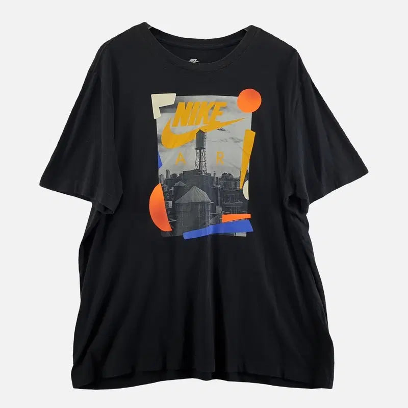 [BUNJANG] Nike Black Men's T-Shirt XXL / 나이키 블랙 남자 반팔티 XXL O0527