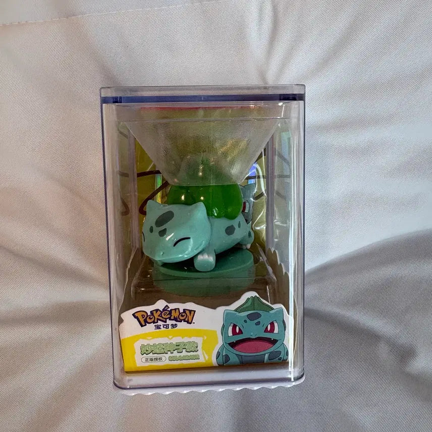 [BUNJANG] Pokemon Bulbasaur Stamp Figure New / [새상품] 포켓몬스터 피규어 이상해씨 스탬프