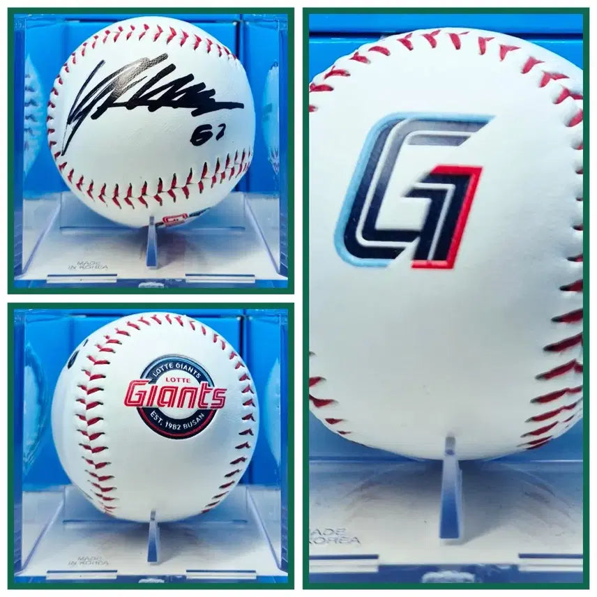 [BUNJANG] Lotte Giants Park Chan-hyung Autographed Baseball / 롯데자이언츠 박찬형 선수님 친필싸인볼