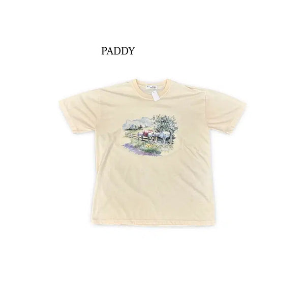 [BUNJANG] Paddy Half-Sleeve T-Shirt / (100) 패디 반팔