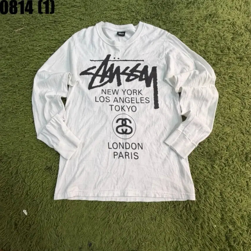[BUNJANG] Stussy Long Sleeve T-Shirt / 스투시 긴팔티
