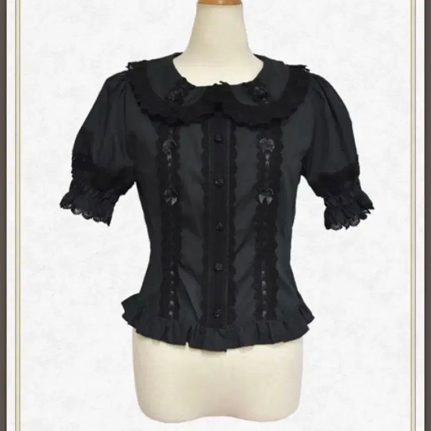 [BUNJANG] Baby The Stars Shine Bright Cheryl Lace Blouse / 베이비더스타샤인 셰릴레이스 블라우스