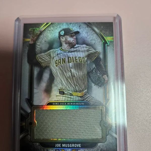 [BUNJANG] San Diego Padres Joe Musgrove 2024 Topps Triple Threads Jersey Card / 샌디에이고)조 머스그로브 2024 탑스 Triple Threads 저지 카드