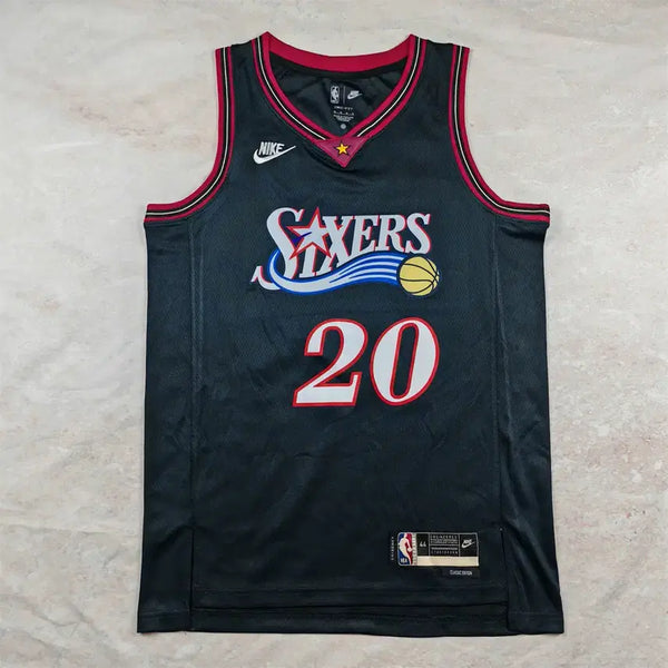 [BUNJANG] NBA Philadelphia 76ers McCain #20 Retro Edition Men's Basketball Jersey Vest / NBA 필라델피아 76ers 맥케인 20번 레트로 에디션 농구 유니폼 남성 조끼 팬 저지
