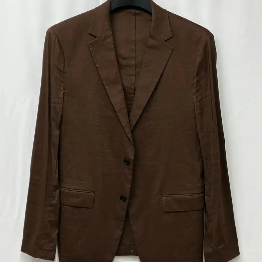 [BUNJANG] Theory Clinton Linen Blazer Brown / Theory 린넨 블레이저 40R 브라운 시어리 자켓