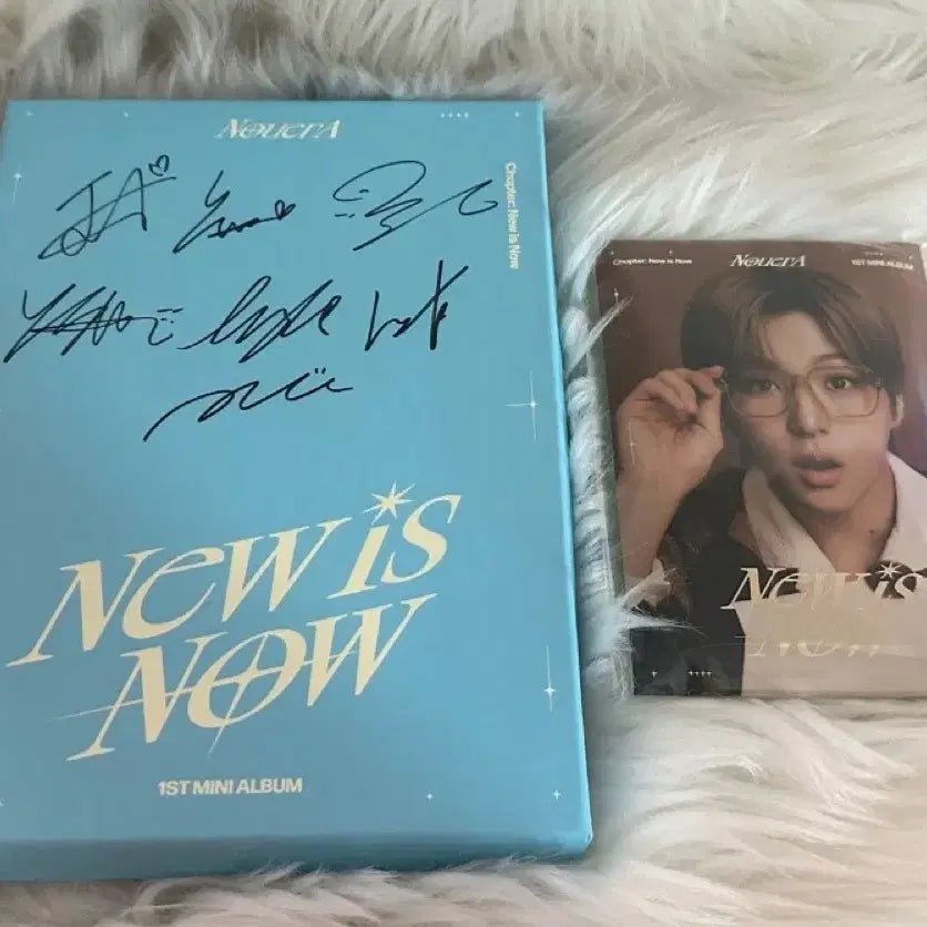[BUNJANG] NouerA Signed 1st Mini Album 'New is Now' / NouerA 누에라 친필 싸인 앨범