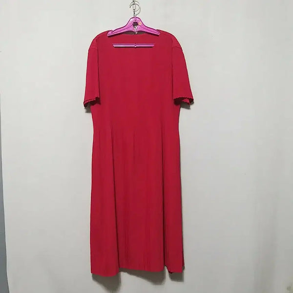 [BUNJANG] Vasa 45 Pleated Long Dress / 바45 플리츠롱원피스