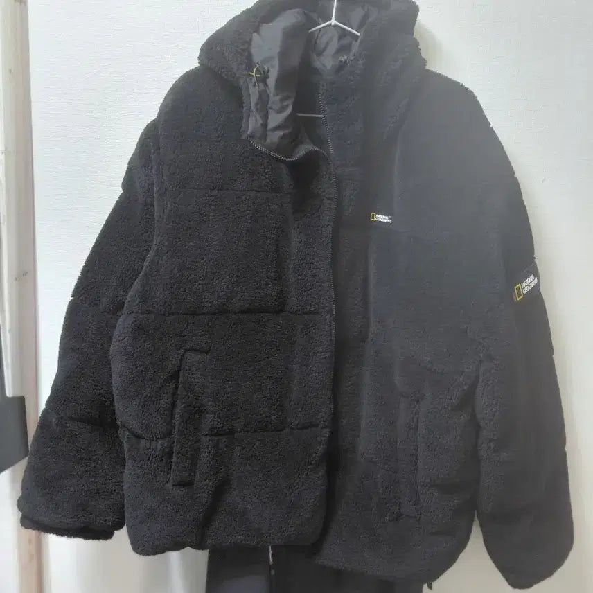 [BUNJANG] National Geographic Reversible Puffer Jacket / 내셔널지오그래픽 양면점퍼 110