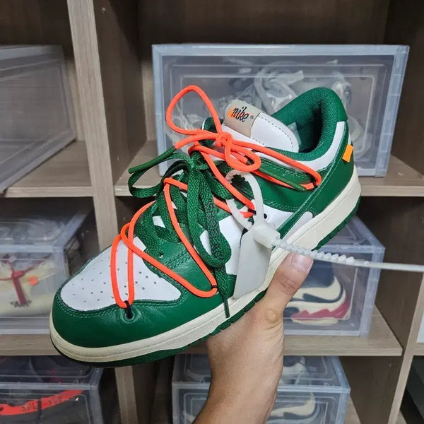 [BUNJANG] Nike Off-White Dunk Low Pine Green / (정품)오프화이트 나이키 덩크로우 파인 그린