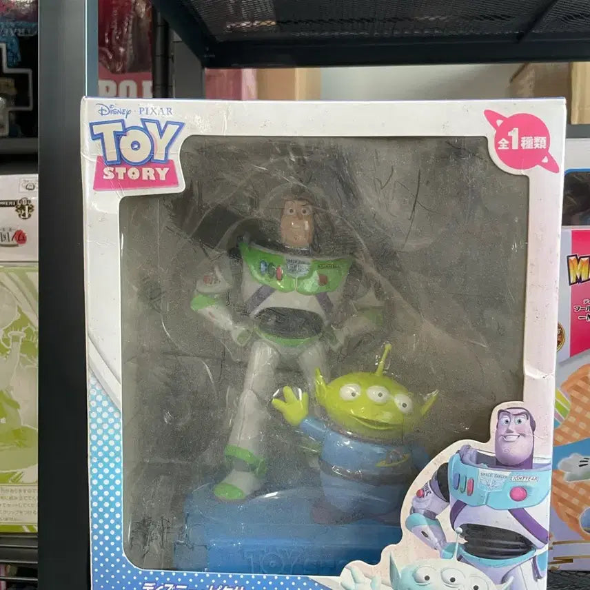 [BUNJANG] Disney Pixar Toy Story Buzz Lightyear & Alien Figures / 디즈니 픽사 토이스토리 버즈 라이트이어 & 에일리언 피규어
