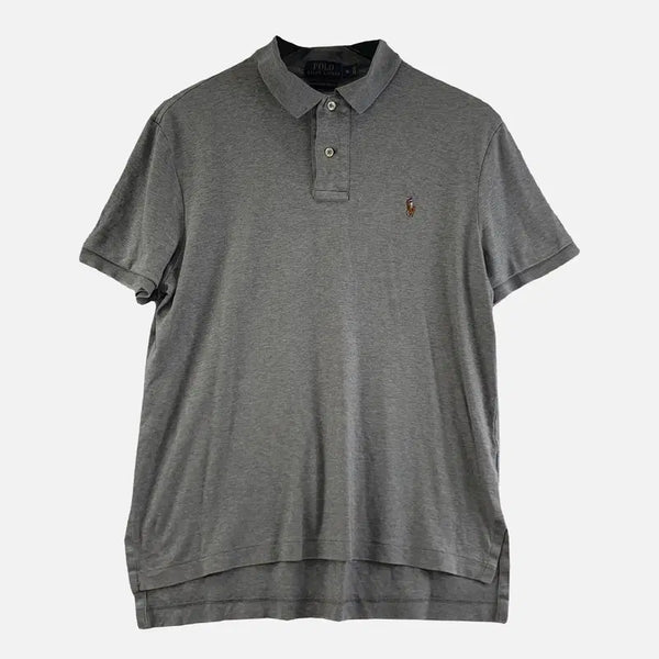 [BUNJANG] Polo Ralph Lauren Grey Men's Polo Shirt M / 폴로랄프로렌 그레이 남자 카라티 M O0530