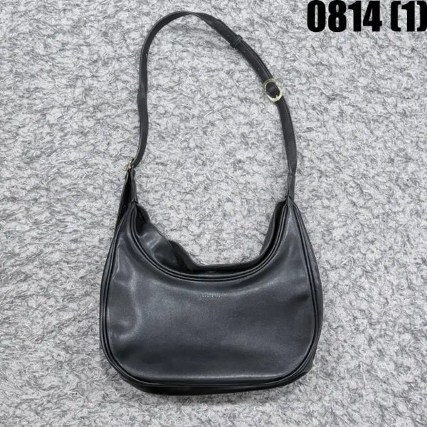 [BUNJANG] Simple Black Shoulder Bag / 블랙 숄더백