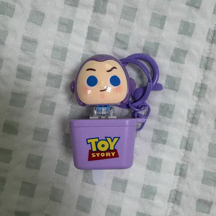 [BUNJANG] Toy Story Buzz Lightyear Keychain Accessory / 토이스토리 버즈 라이트 이어 키캡 열쇠고리 키링