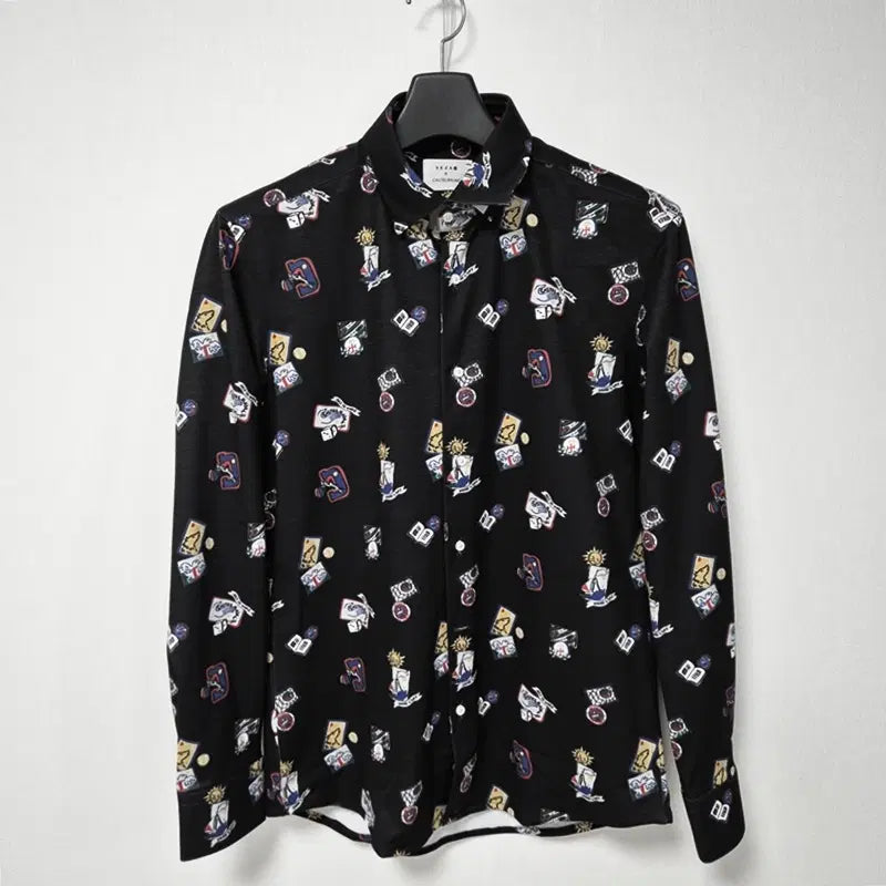 [BUNJANG] Yejak X Castelbajac Men's Shirt - Size 100 (New) / 3616 예작X까스텔바작 남성100 약기모 셔츠 새옷 브랜드빌