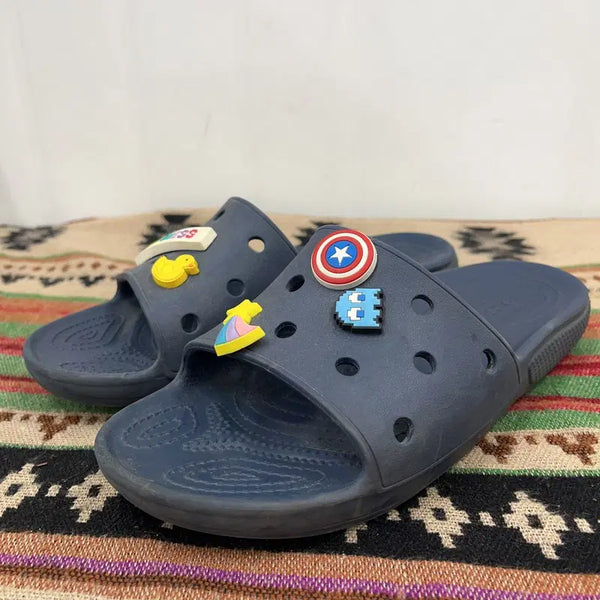 [BUNJANG] Crocs Classic Slide Sandals M9 / 크록스 클래식 슬라이드 슬리퍼 M9 X03130