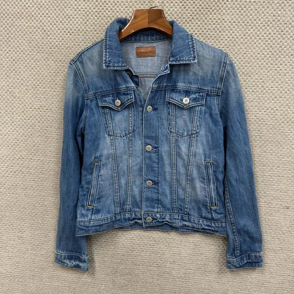 [BUNJANG] Earth Music & Ecology Denim Jacket / 어스 뮤직 앤 에코로지 데님 청자켓 M H02108