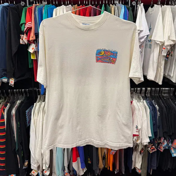 [BUNJANG] 1990s Vintage Single Stitch One Fish Two Fish T-Shirt XL / 1990년대 빈티지 싱글 스티치 One Fish Two Fish 티셔츠