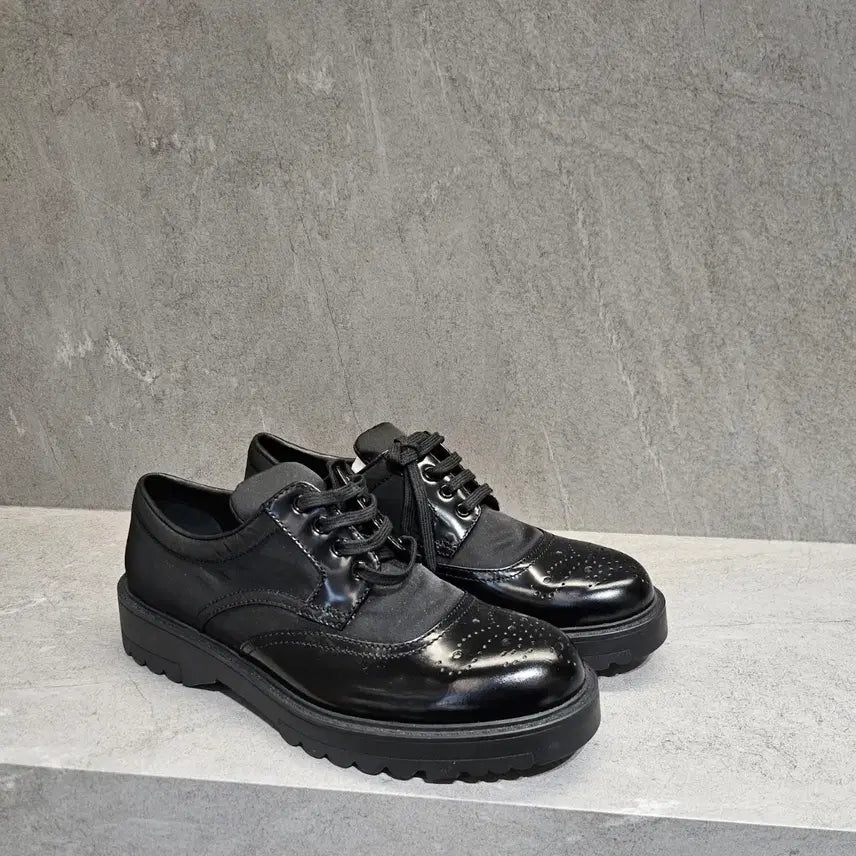 [BUNJANG] Prada Leather Platform Loafers / 프라다 레더 클리퍼 / 구두