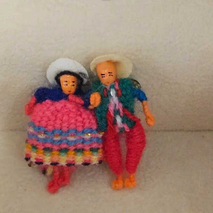 [BUNJANG] Doll Couple Brooch / 인형  브롯치