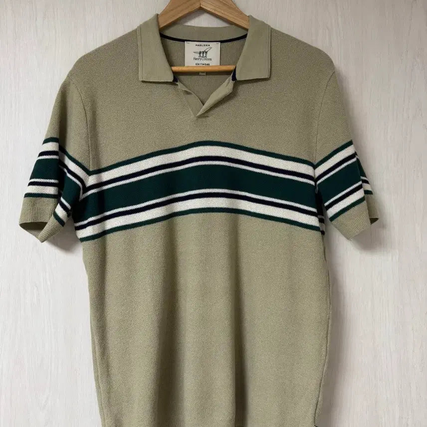 [BUNJANG] Henry Cotton's Half Sleeve Knit Size 100 / 헨리코튼 반팔 니트 100사이즈
