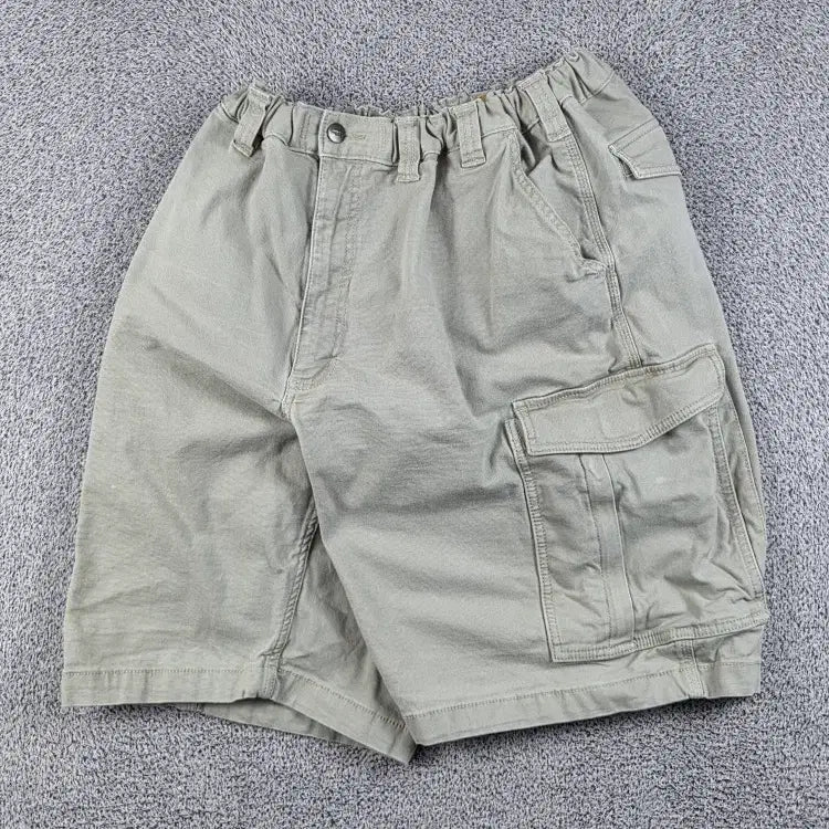 [BUNJANG] Carhartt Cotton Custom BDU Cargo Shorts (46") / 칼하트 코튼 카고 쇼츠 반바지 밴딩커스텀 ( 46" ) / 13279