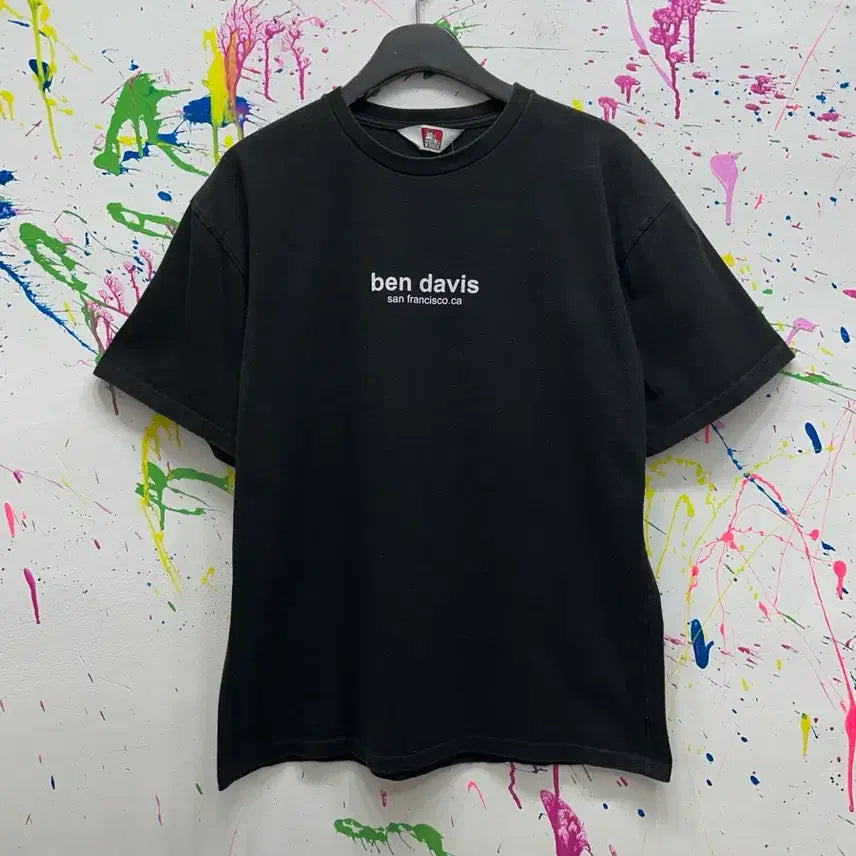 [BUNJANG] Ben Davis Back Printing T-Shirt Black XL / 벤 데이비스 백프린팅 반팔티 블랙 XL